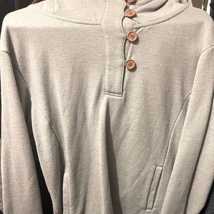 Sweatshirt grey worn one time